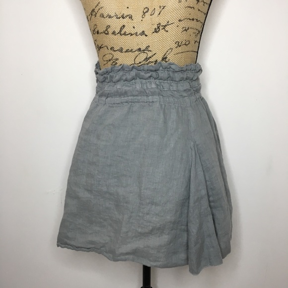 CP Shades Linen Skater Skirt - Picture 4 of 7